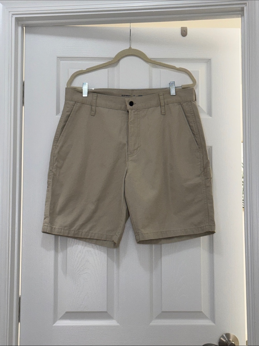 Old Navy Men's Flat Front Khaki Shorts - Tan